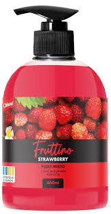 Chisto Fruttino рідке мило 460мл Strawberry